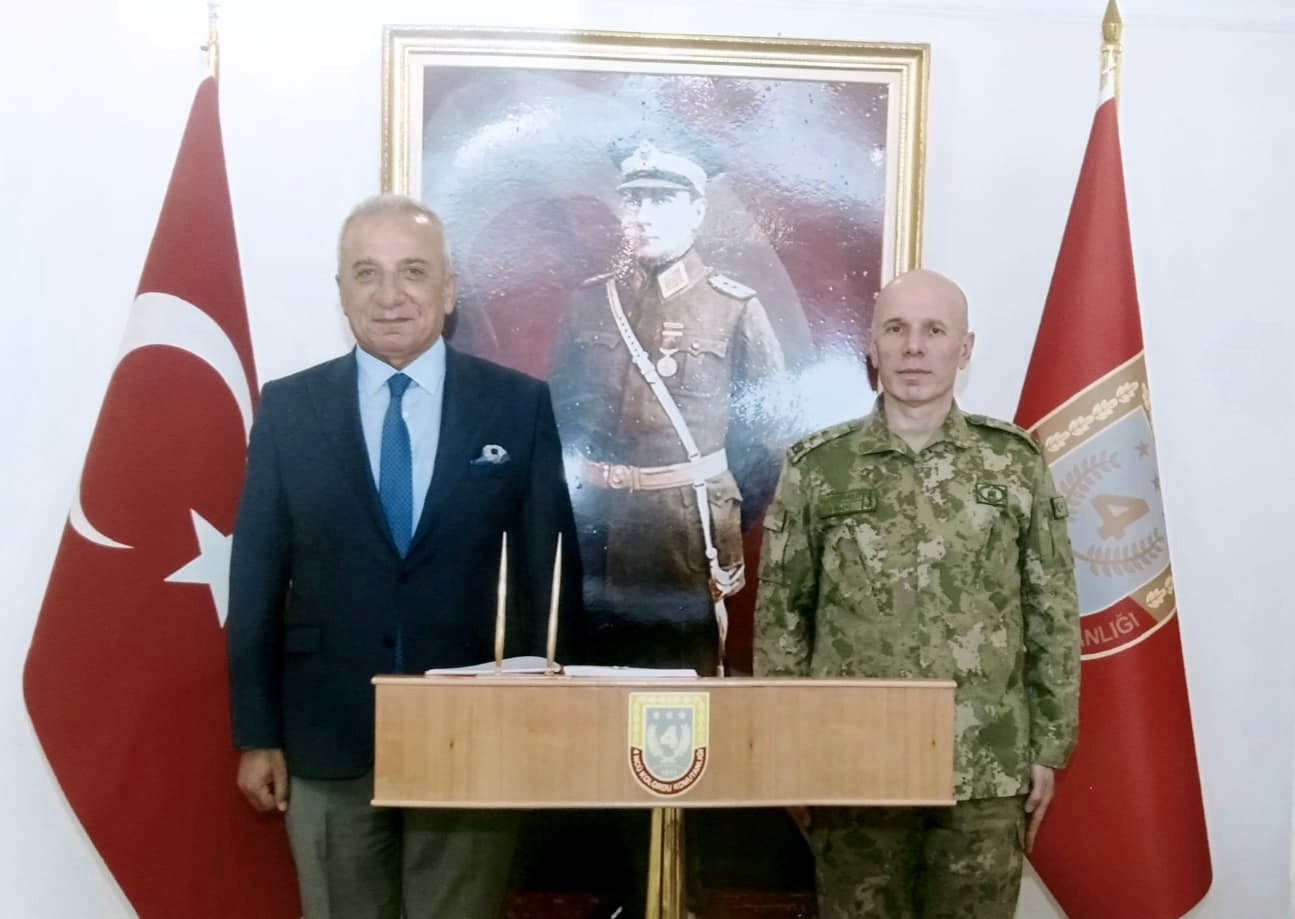 4.Kolordu ve Ankara Garnizon Komutanı Tümg. Sayın Ahmet Kurumahmut' u Ziyaret