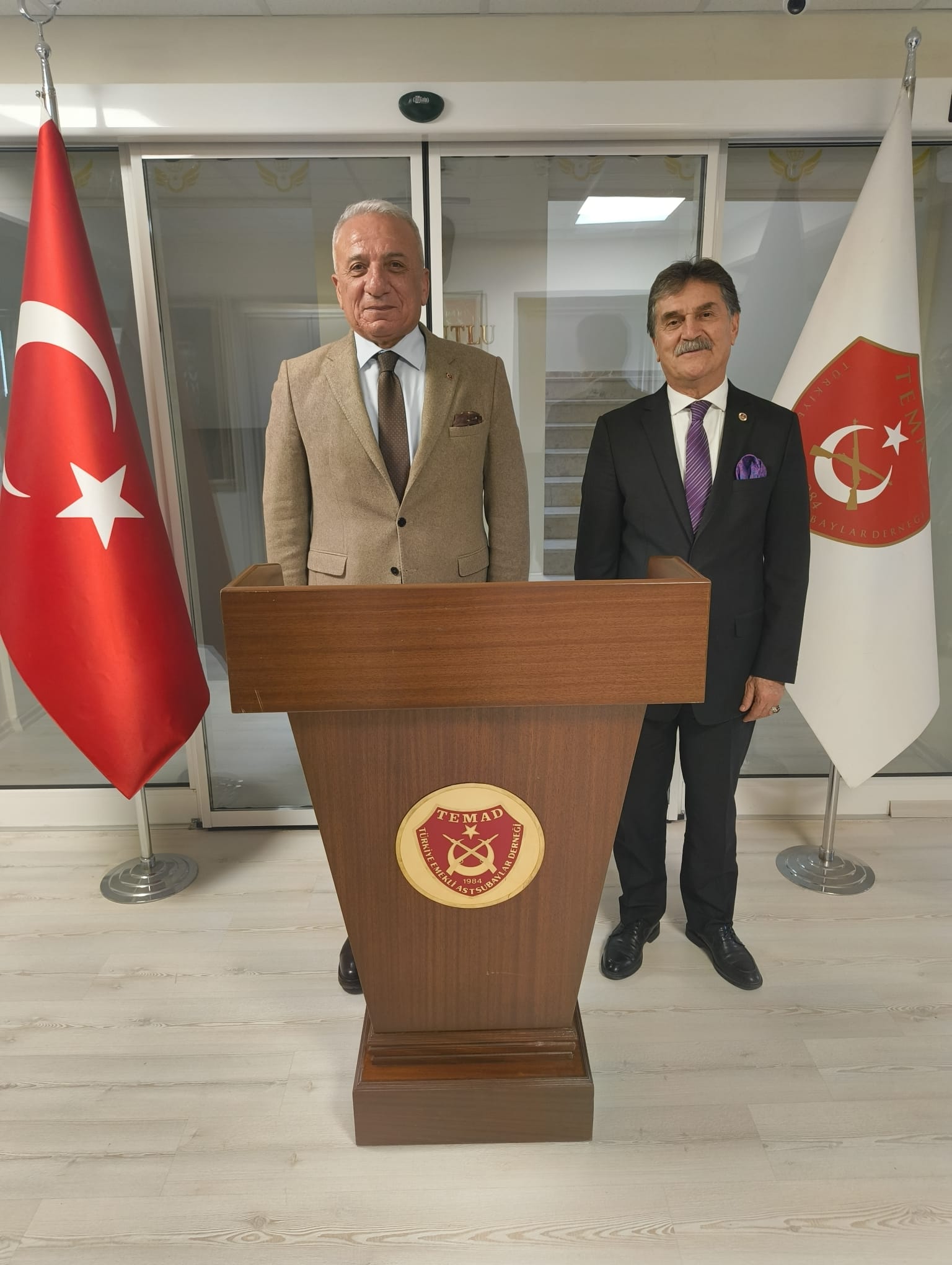 Türkiye Emekli Astsubaylar Derneği (TEMAD) Ziyareti